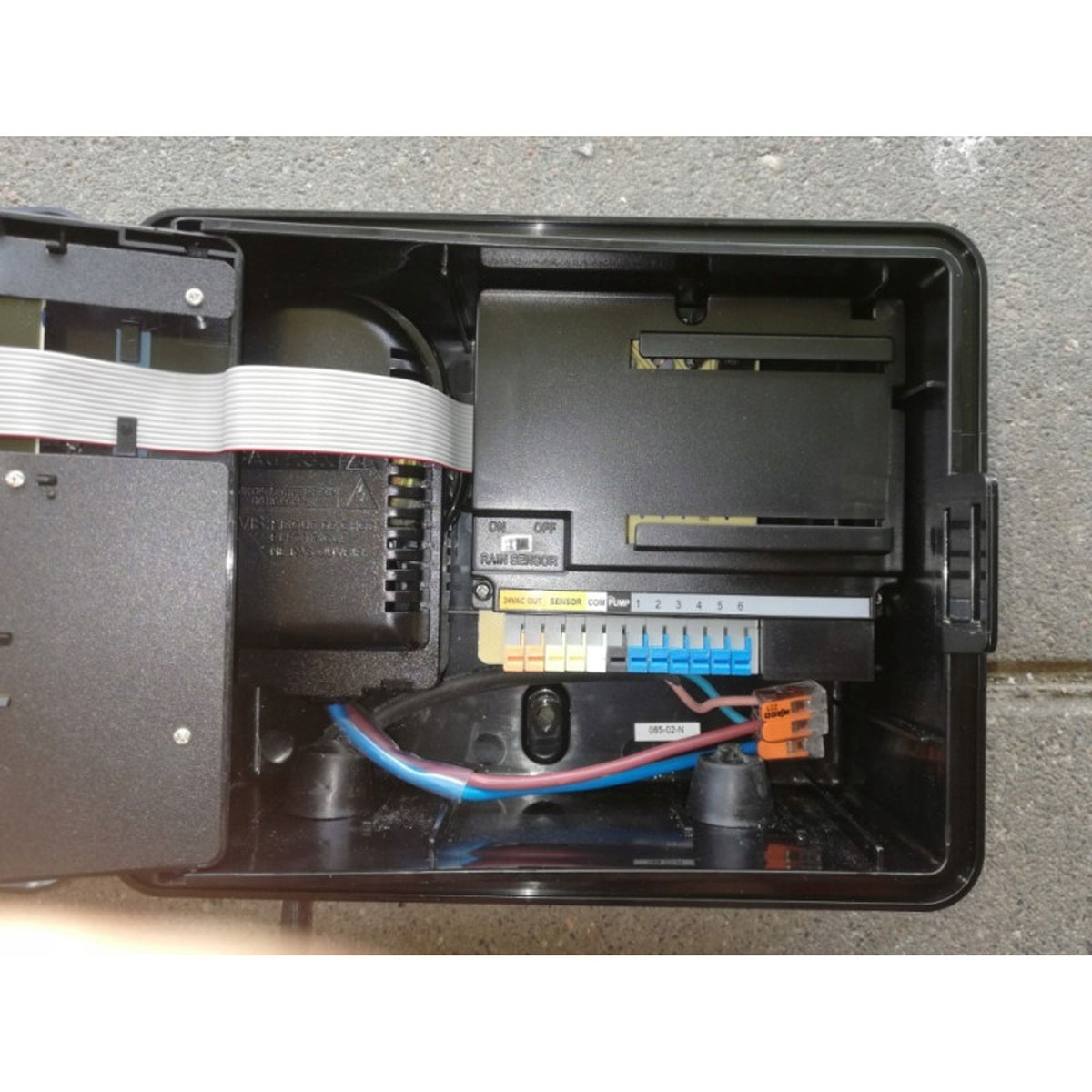 CENTRALINA 6 STAZIONI EASY-SET LOGIC ORBIT CON TRASFORMATORE INTERNO - immagine 7