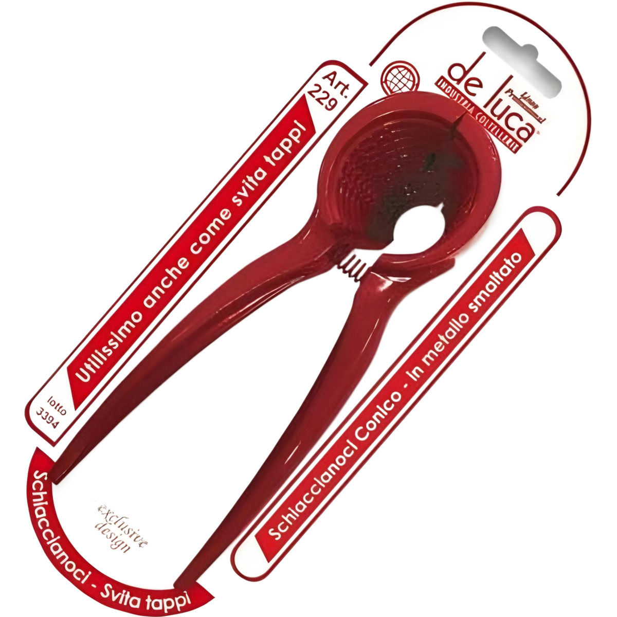 SCHIACCIANOCI SVITA TAPPI IN METALLO SMALTATO - immagine 5