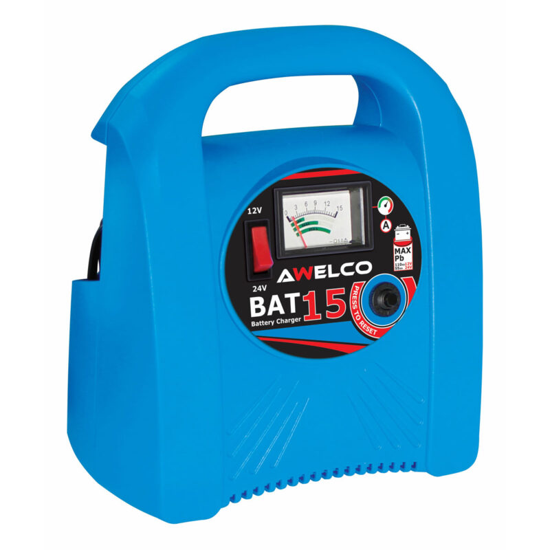 CARICABATTERIA BAT 15 AWELCO 24-12V - 230V - 130 W