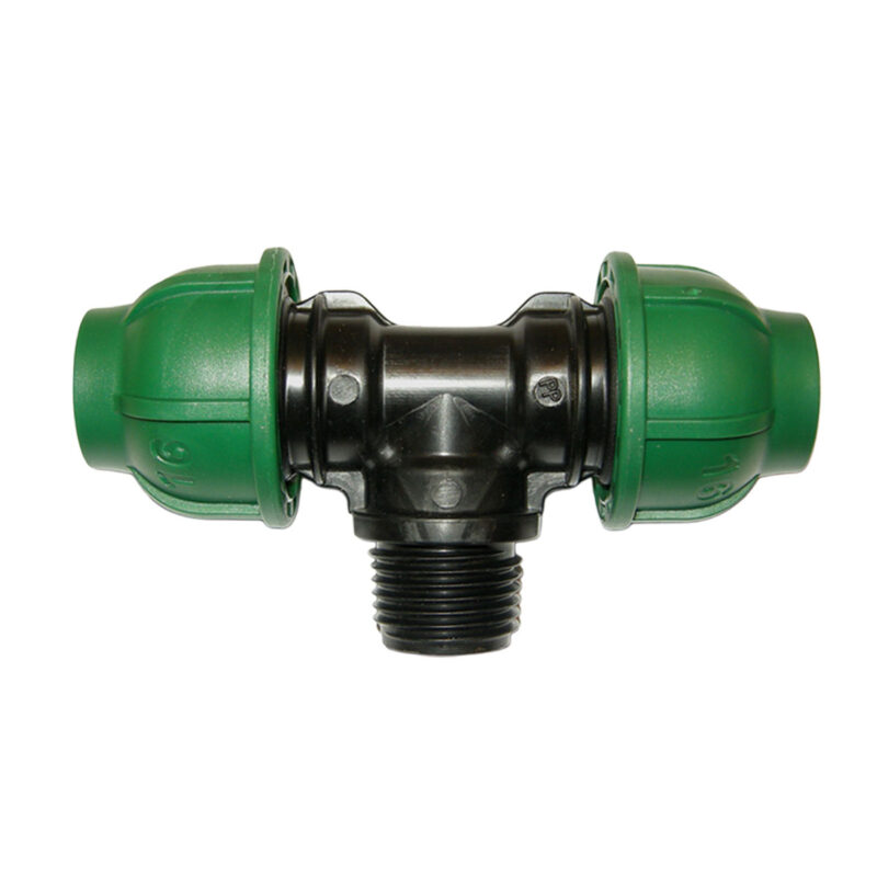 TEE A 90 CON FILETTO MASCHIO 40x1''1/2x40 - PN 10