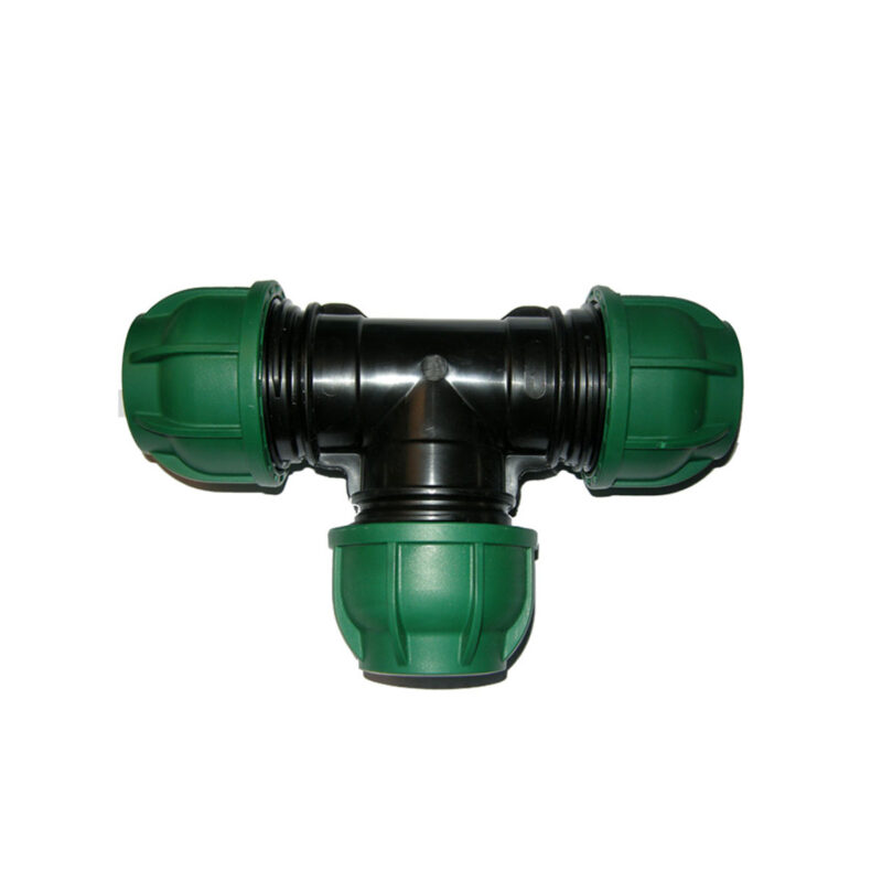 TEE A 90 A COMPRESSIONE 32x32x32 - PN 10