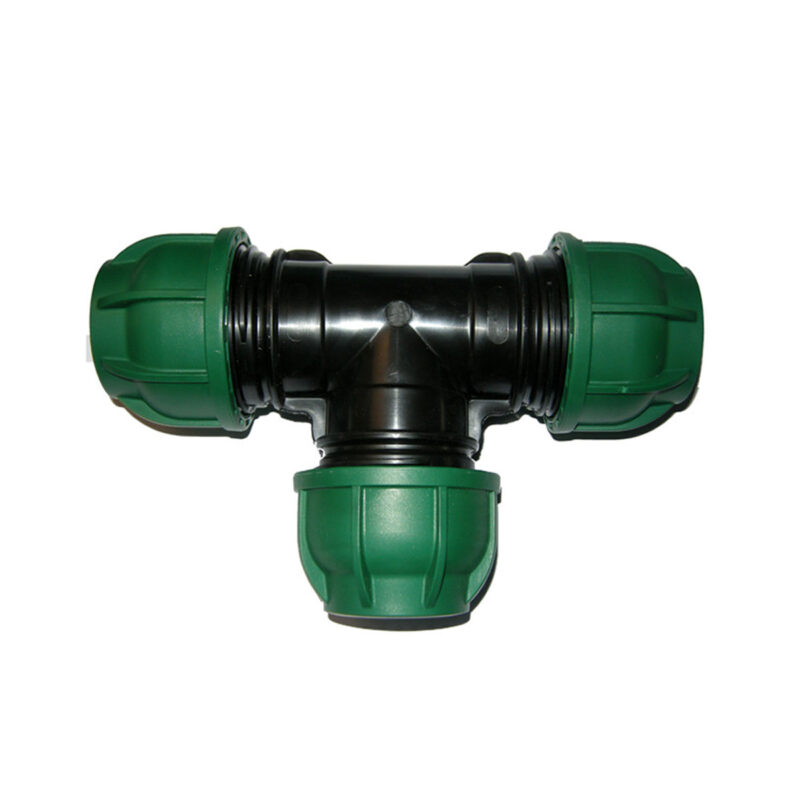 TEE A 90 A COMPRESSIONE 40x40x40 - PN 10