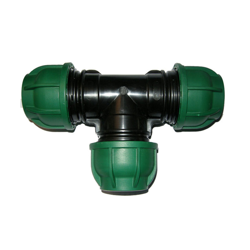 TEE A 90 A COMPRESSIONE 63x63x63 - PN 10