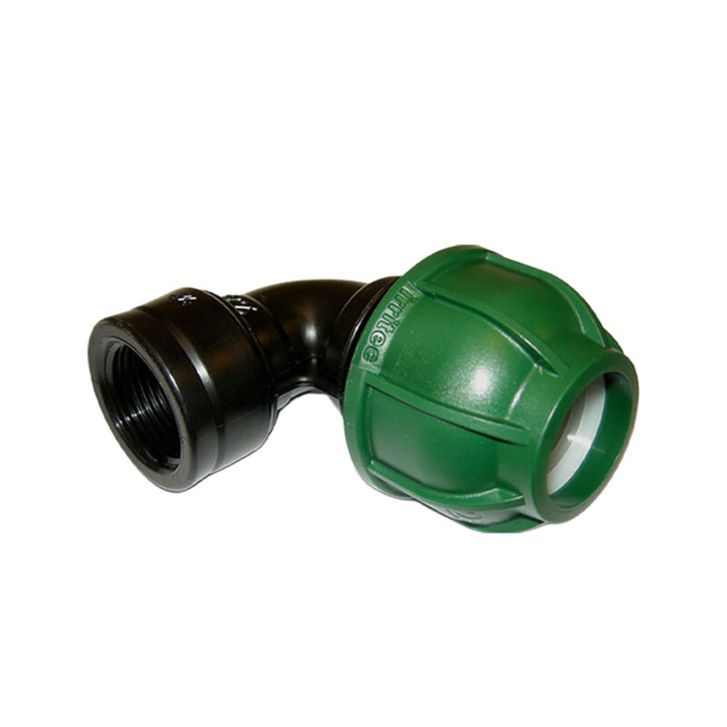 GOMITO A 90 CON DERIVAZIONE FEMMINA 50x1"1/2 - PN 10