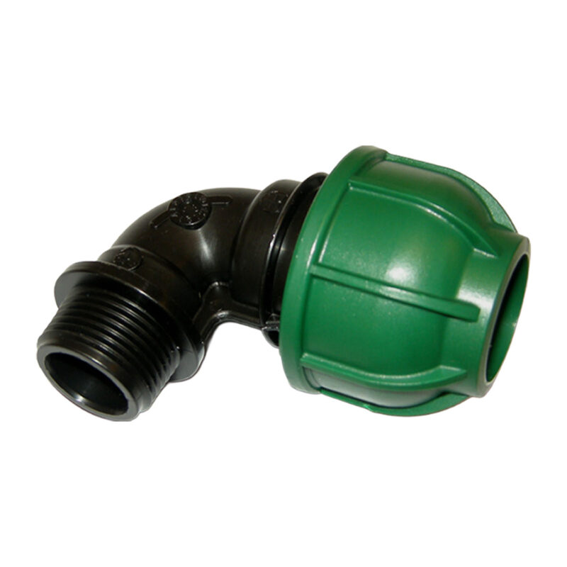 GOMITO A 90 CON DERIVAZIONE MASCHIO 75x2''1/2 - PN 10