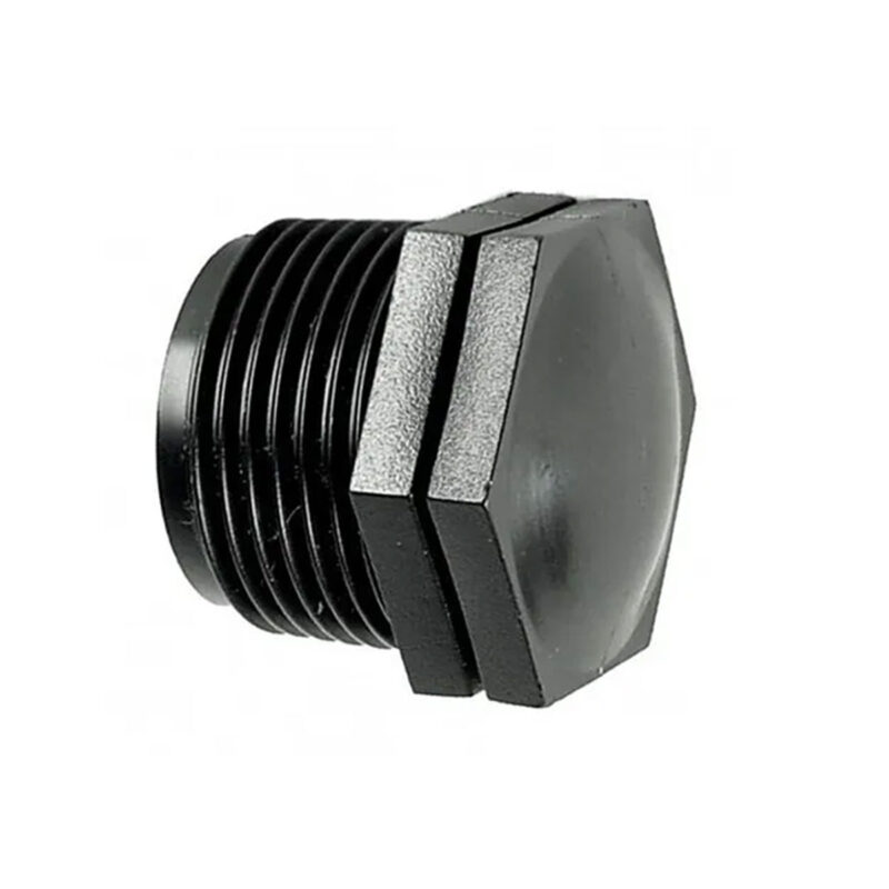 TAPPO FILETTATO MASCHIO 4'' IN POLIPROPILENE PN 10