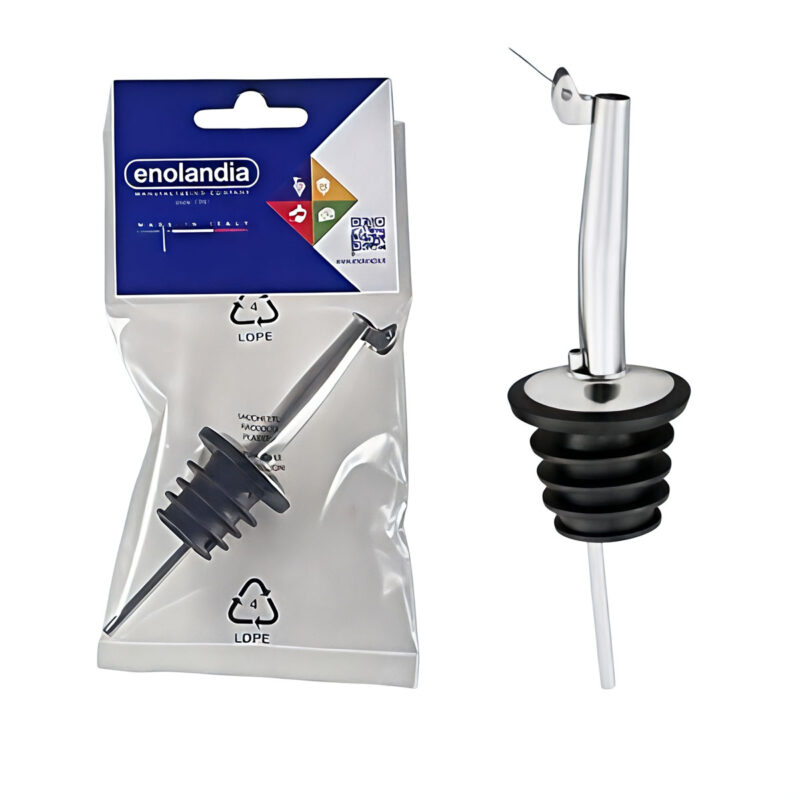 TAPPO VERSATORE PER BOTTIGLIE IN ACCIAIO INOX 304