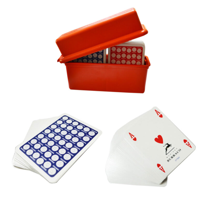 SET CARTE BURRACO IN CONFEZIONE SALVASPAZIO