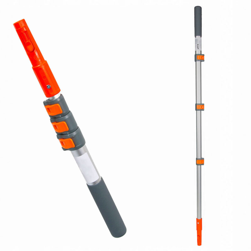 MANICO TELESCOPICO IN ALLUMINIO DA 50 A 120 CM PER RASTRELLI FAST CLICK