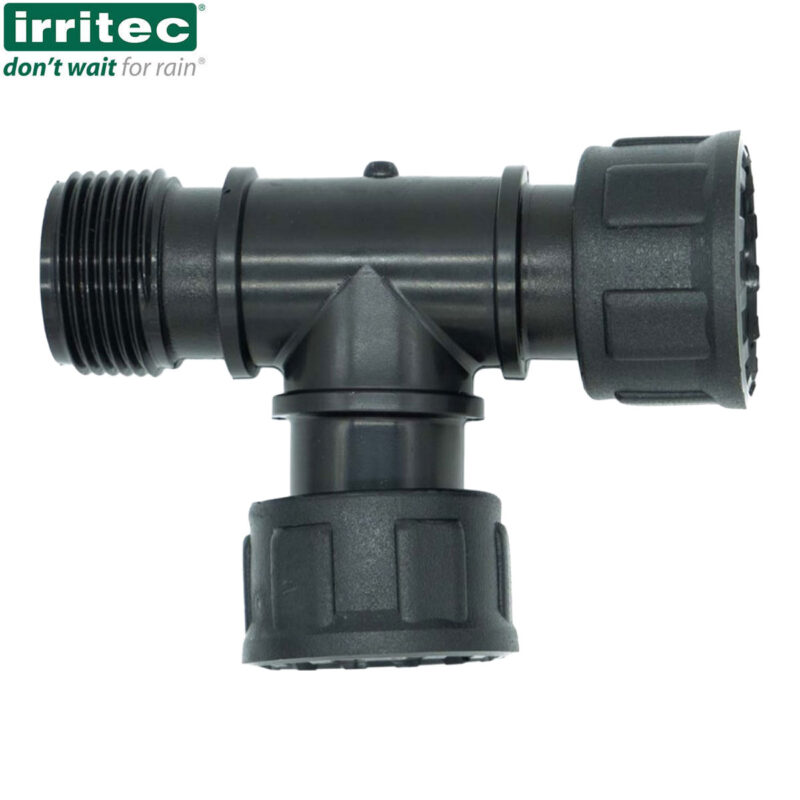 TEE 1'' MASCHIO/FEMMINA/FEMMINA CON OR PER COLLETTORI