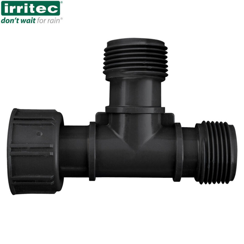 TEE 1'' MASCHIO/MASCHIO/FEMMINA CON OR PER COLLETTORI