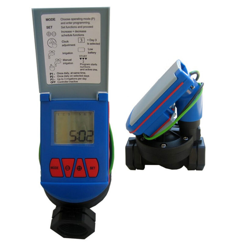 CENTRALINA COMANDO 1'' IRRIGAZIONE A BATTERIA - BACCARA'