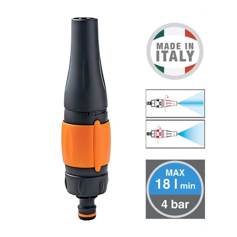 LANCIA REGOLABILE A DOPPIA FUNZIONE DI MEDIA PORTATA GF