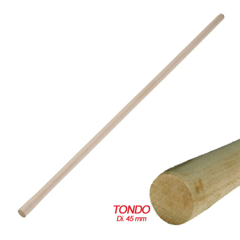 MANICO ZAPPA TONDO Di.45 CM FAGGIO 135 CM