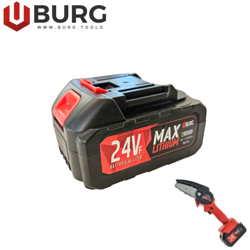 BATTERIA PER MOTOSEGA BURG POTA 4''