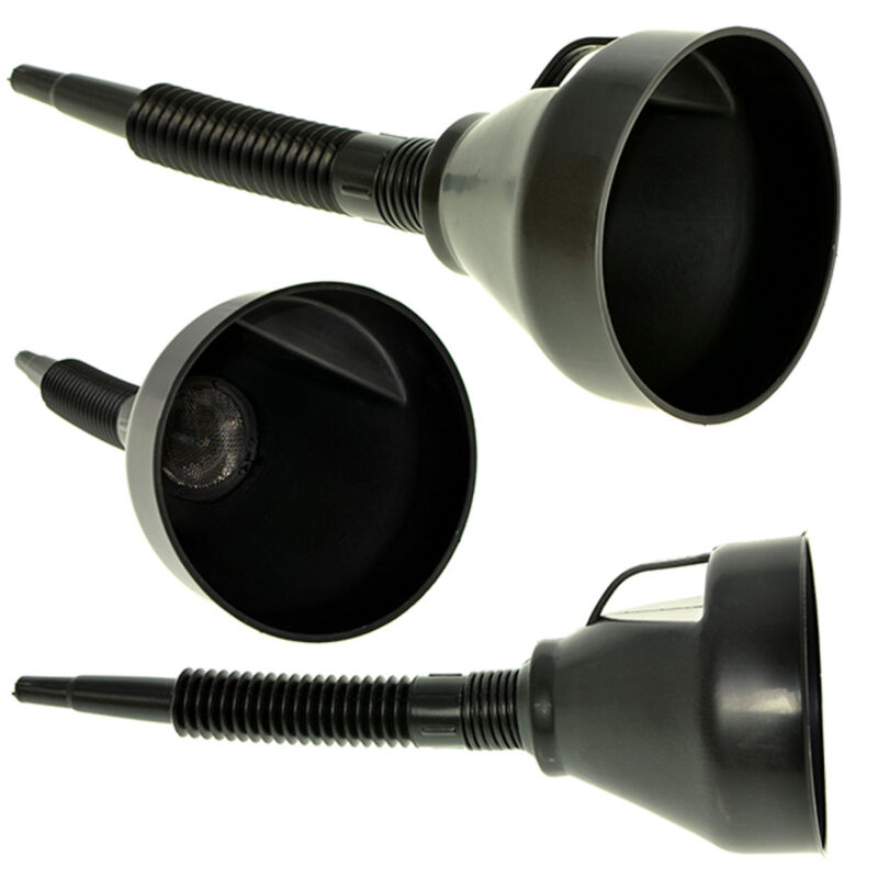 IMBUTO CON COLLO FLESSIBILE E FILTRO IN NYLON D.14